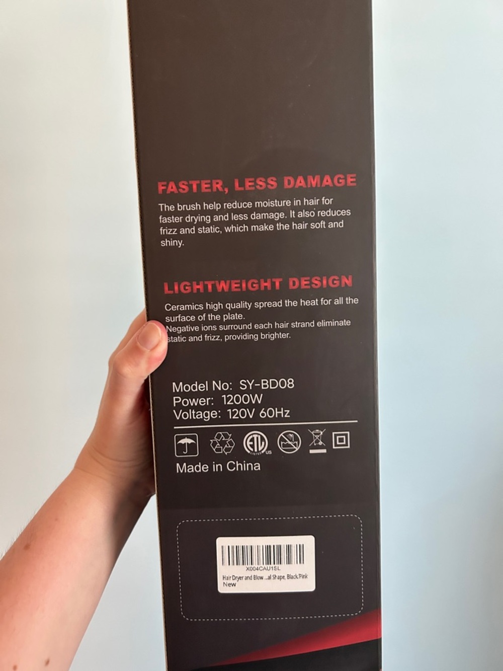 Hair Dryer brush and Volumizer with box - Picture 4 of 4